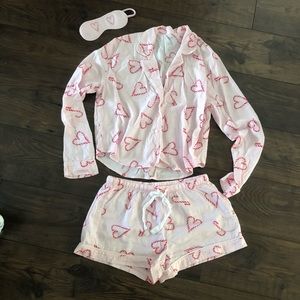 PINK sleep set NWOT